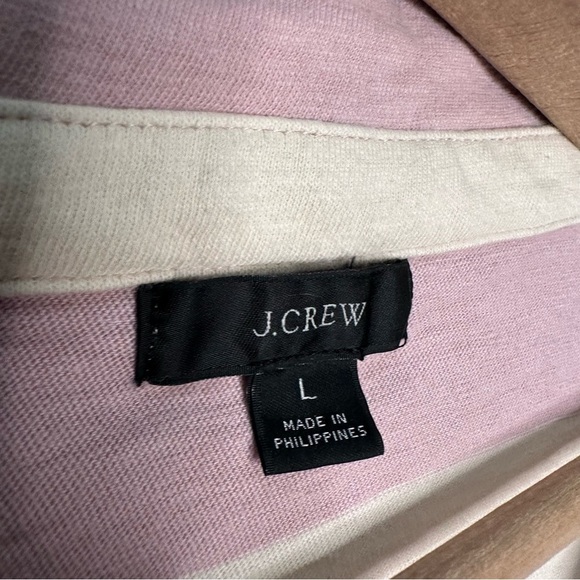 J. Crew | Striped Rugby Top Size Large - Picture 4 of 5